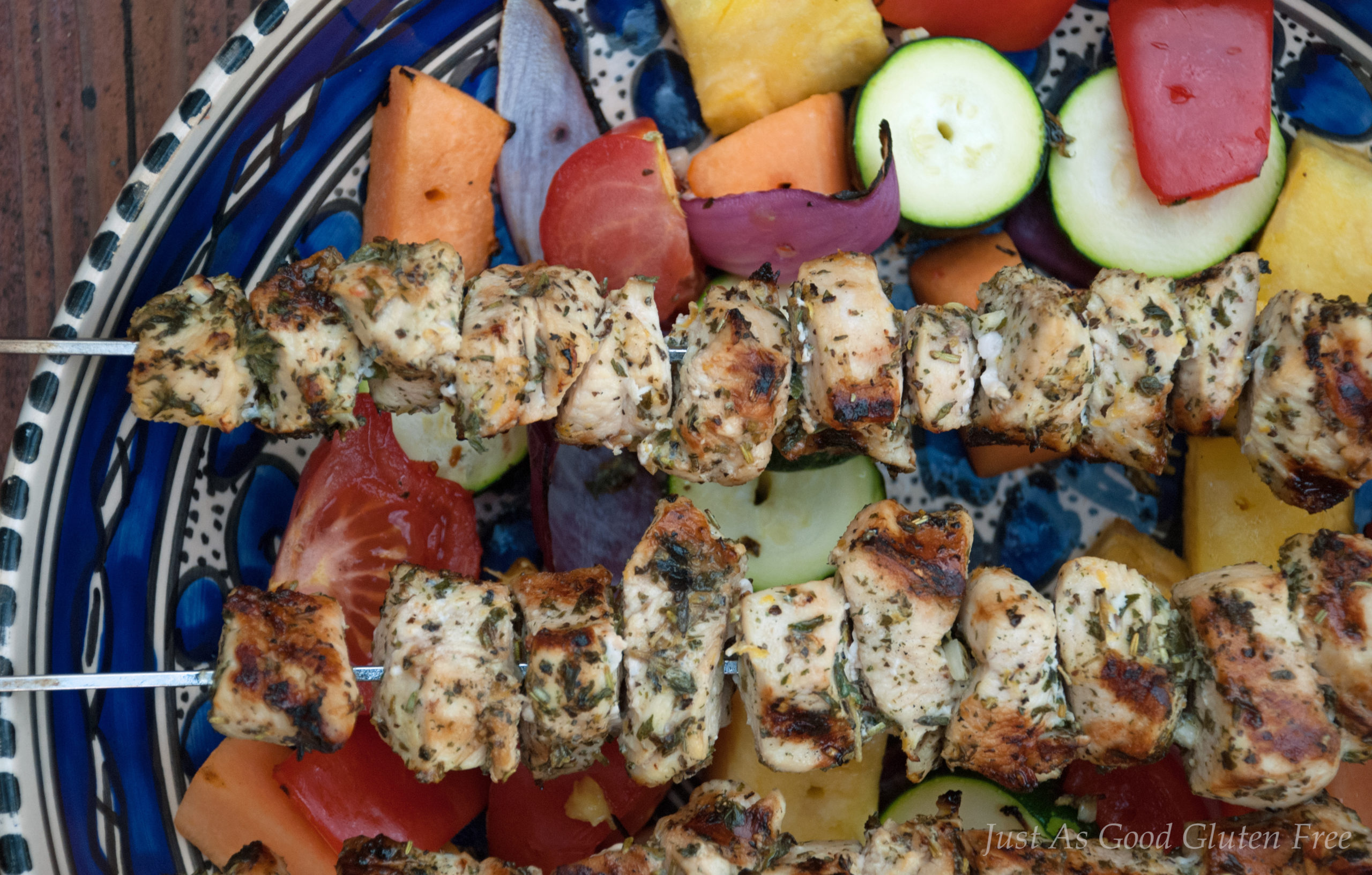 Skewered Lemon & Herb Chicken Recipe